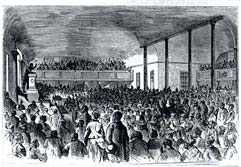 Interior View of the First African Baptist Church in Richmond (Harper's Weekly, June 27, 1874)