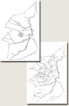 Maps of the Barrow Plantation, Scribner's Monthly, April 1881