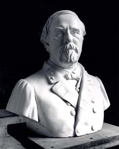 Bust of Robert E. Lee by Edward V. Valentine, plaster, c. 1870