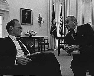 McGeorge Bundy and President Lyndon Johnson, 08/23/1967, National Archives and Records Administration
