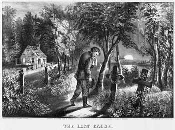 "The Lost Cause," lithograph by Currier & Ives, 1871