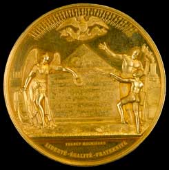Lincoln Medal, 1866.