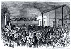 Interior View of the First African Baptist Church in Richmond (Harper's Weekly, June 27, 1874)
