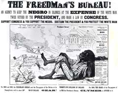 "The Freedman's Bureau," 1866. (Library of Congress)