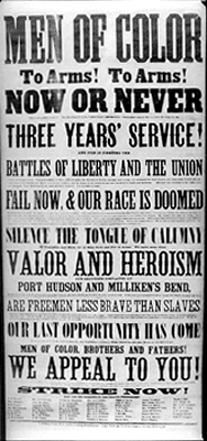 Union Army Recruitment poster, 1863