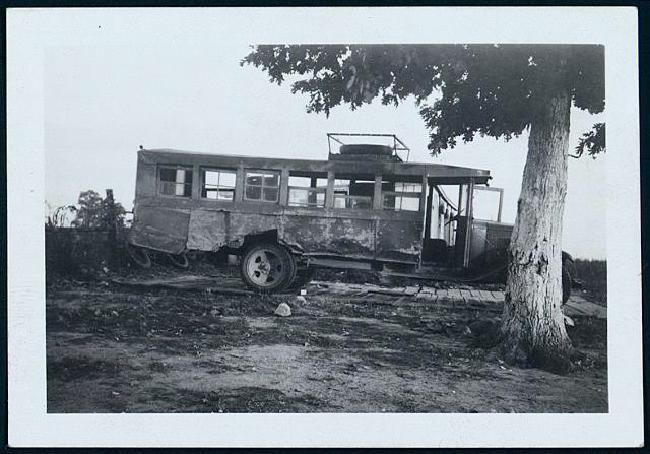 Separate But Not Equal: Broken school bus in Louisa County, Virginia