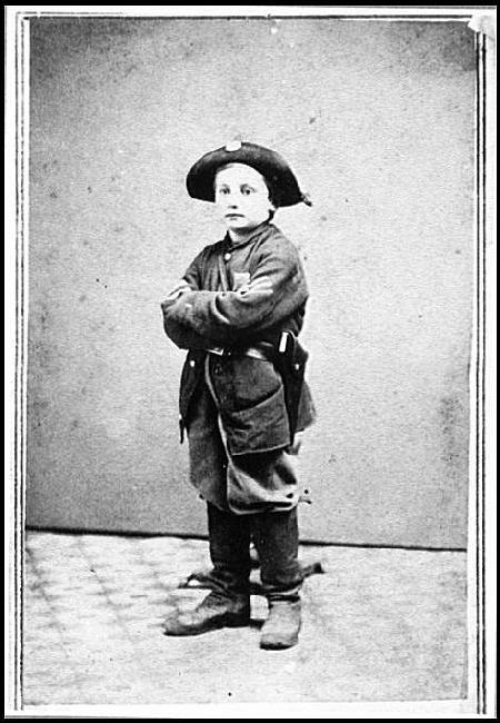 Portrait of a boy soldier, Nashville, Tennessee