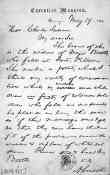 Letter, Abraham Lincoln To Charles Sumner Outlining the President's Belief That the Dependents of Black and White Soldiers Should Be Treated Equally