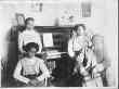 African Americans in Front of Piano