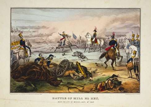 Battle of Mill El Rey- Near the City of Mexico- Sept. 8th 1847