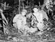 Cpl. Henry Bake, Jr and Pfc. George H. Kirk Operating a Portable Radio Set