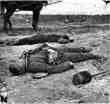 Confederate and Union Dead Side By Side in Trenches at Fort Mahone