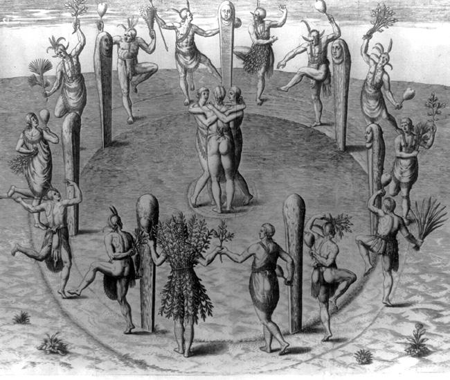 The Dances at their Great Feasts