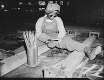 Negro Woman Welder.  Bethlehem-Fairfield Shipyards, Baltimore, Maryland.