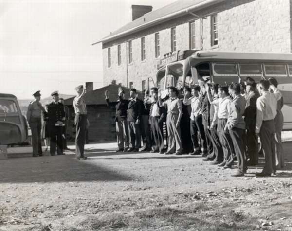 First 29 Navajo US Marine Corps Code-talker Recruit