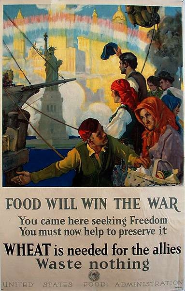 WW I Posters: Food Will Win the War (English)