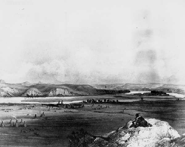 Fort Pierre (South Dakota) and the Adjacent Prairie