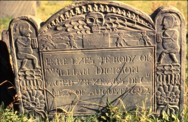 Gravestone of William Dickson