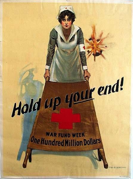 WW I Posters: Hold Up Your End