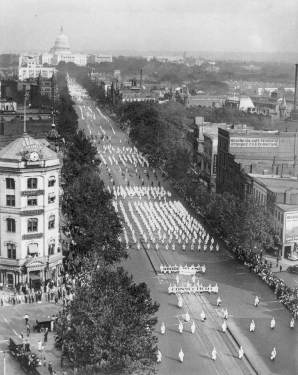 Ku Klux Klan Parade, Washington D.C., On Pennsylvania Ave., N.W.