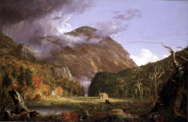 A View of the Mountain Pass, Called the Notch of the White Mountains (Crawford Notch)