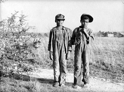 Negro Boys at Gee's Bend, Alabama