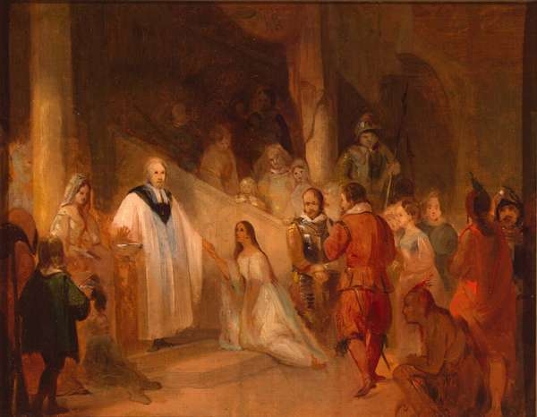 Baptism of Pocahontas, 1614