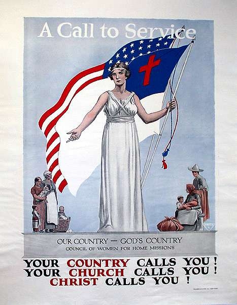 WW I Posters: Our Country--God's Country