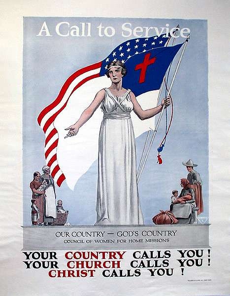 WW I Posters: Our Country--God's Country