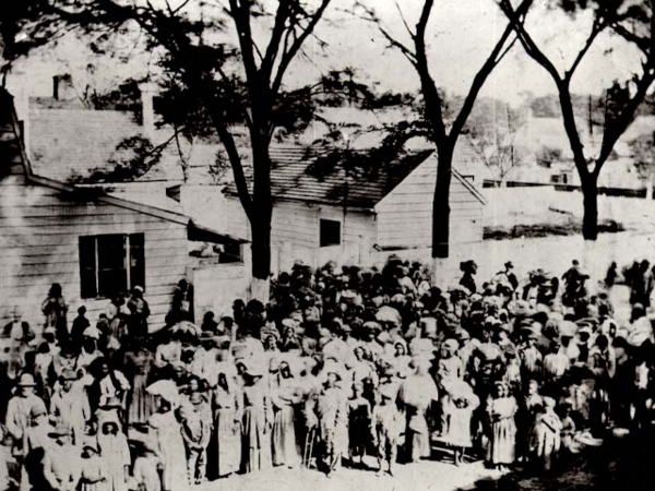 Slaves, plantation of James Joyner Smith, Beaufort, South Carolina