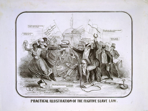 Practical Illustration of the Fugitive Slave Law