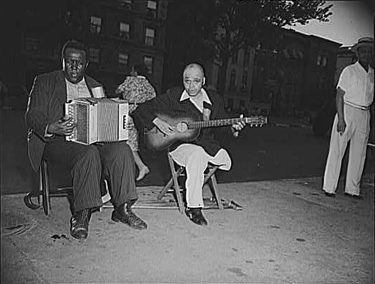 Street Musicians In Harlem