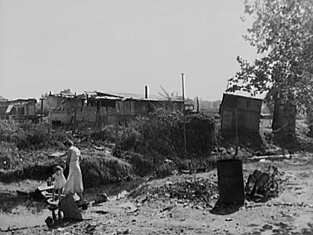 Squatter Camp in  California