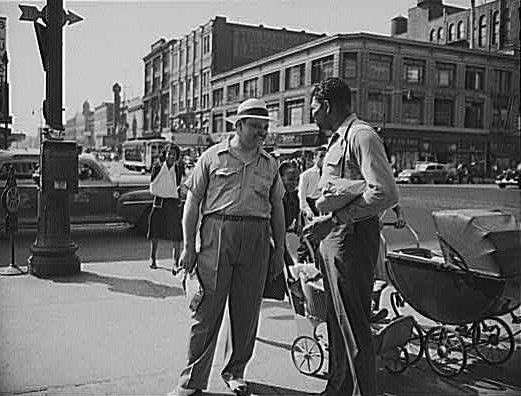 Street Scene In Harlem