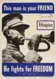 WW II Posters: This Man Is Your Friend--Ethiopian