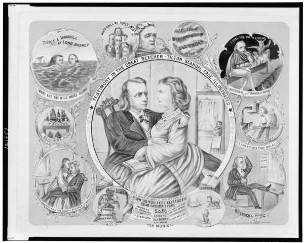 Testimony in the Great Beecher-Tilton Scandal Case Illustrated