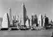 New York City Views. Lower New York From Foot of Brooklyn Bridge