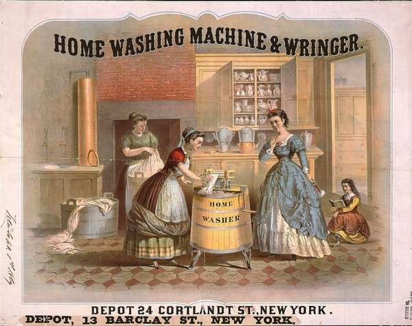 Home Washing Machine and Wringer