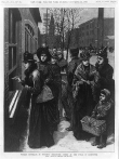 Woman Suffrage in Wyoming Territory. Scene at the Polls in Cheyenne