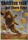 WW II Posters: Careless Talk... Got there First