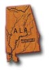 Map of Alabama