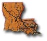 Map of Louisiana