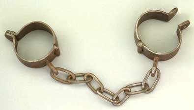 Shackles, c. 1850