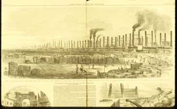 View of the Famous Levee of New Orleans engraving from Frank Leslie's Illustrated Weekly, April 14, 1860