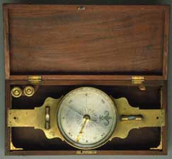 Surveyor's Compass used on the Great Plains, c. 1850