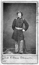 Elmer Ellsworth, c. 1860 