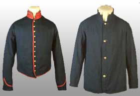 U.S. Army artillery and fatigue jackets, 1861-65