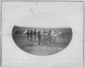 Battery A, 2nd U.S. Colored Artillery (Light), Department of the Cumberland, 1863-65