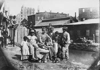 Emancipated Slaves in Richmond, 1865