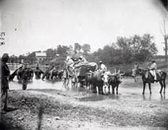 Fugitive Slaves Crossing the Rappahanock River in Virginia, 1862